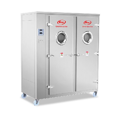 廠家新款不銹鋼遠(yuǎn)紅外線酒樓餐廳廚房雙門消毒柜餐具二星級(jí)消毒柜